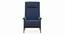 Milo Wing Chair (Lapis Blue) by Urban Ladder - Front View Design 1 - 366273