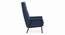Milo Wing Chair (Lapis Blue) by Urban Ladder - Design 1 Side View - 366274