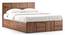 Astoria Storage Bed (Teak Finish, Queen Size) by Urban Ladder - Cross View Design 1 Details - 366290
