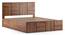 Astoria Storage Bed (Teak Finish, Queen Size) by Urban Ladder - Cross View Design 1 - 366291