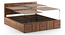 Astoria Storage Bed (Teak Finish, King Size) by Urban Ladder - Banner 1 Design 1 - 366299