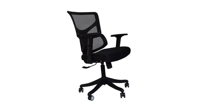 Holbrook Study Chair (Black) by Urban Ladder - Cross View Design 1 - 366346