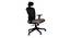 Landers Study Chair (Grey & Black) by Urban Ladder - Cross View Design 1 - 366348