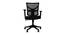 Holbrook Study Chair (Black) by Urban Ladder - Front View Design 1 - 366367