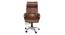 Autrey Study Chair (Brown) by Urban Ladder - Front View Design 1 - 366380