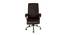 Gifford Study Chair (Dark Brown) by Urban Ladder - Front View Design 1 - 366386