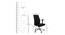 Ethelyn Study Chair (Black) by Urban Ladder - Rear View Design 1 - 366402