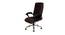 Gifford Study Chair (Dark Brown) by Urban Ladder - Rear View Design 1 - 366403