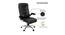 Arminda Study Chair (Black) by Urban Ladder - Design 1 Side View - 366409