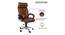 Autrey Study Chair (Brown) by Urban Ladder - Design 1 Side View - 366410
