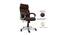 Darolyn Study Chair (Dark Brown) by Urban Ladder - Design 1 Side View - 366411