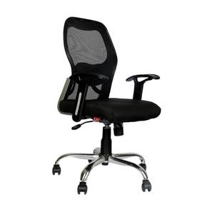 Study In Avanshi Design Vaile Study Chair (Black)
