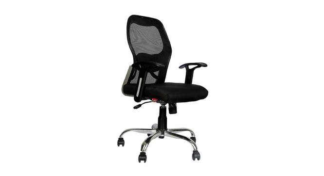 Vaile Study Chair (Black) by Urban Ladder - Cross View Design 1 - 366453