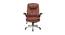 Shep Study Chair (Tan) by Urban Ladder - Cross View Design 1 - 366459