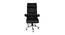 Ronson Study Chair (Black) by Urban Ladder - Front View Design 1 - 366467