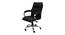 Wheeler Study Chair (Black) by Urban Ladder - Rear View Design 1 - 366494