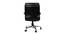 Rayburn Study Chair (Black) by Urban Ladder - Design 1 Side View - 366503