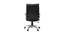 Sumner Study Chair (Black) by Urban Ladder - Design 1 Side View - 366514