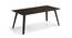 Taarkashi 6 Seater Dining Table (American Walnut Finish) by Urban Ladder - Cross View Top View Design 1 - 366541