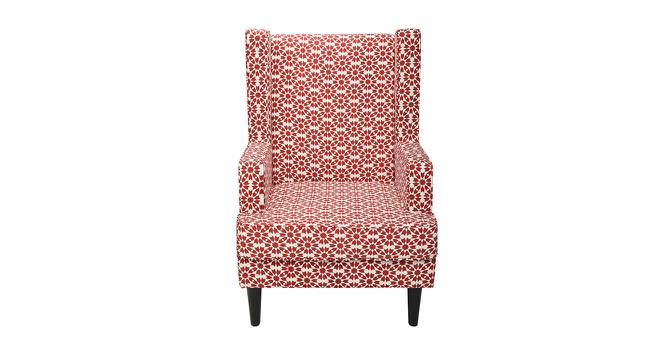 Brighton Lounge Chair (Brick Red, Matte Finish) by Urban Ladder - Front View Design 1 - 366645