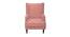 Brighton Lounge Chair (Brick Red, Matte Finish) by Urban Ladder - Front View Design 1 - 366645