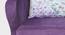 Atlantic Lounge Chair (Purple, Matte Finish) by Urban Ladder - Rear View Design 1 - 366651