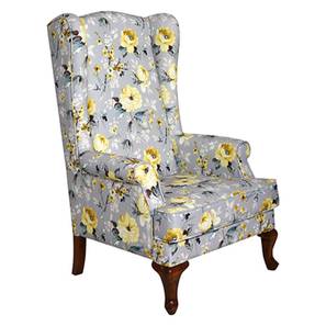 Carroll lounge chair yellow grey lp