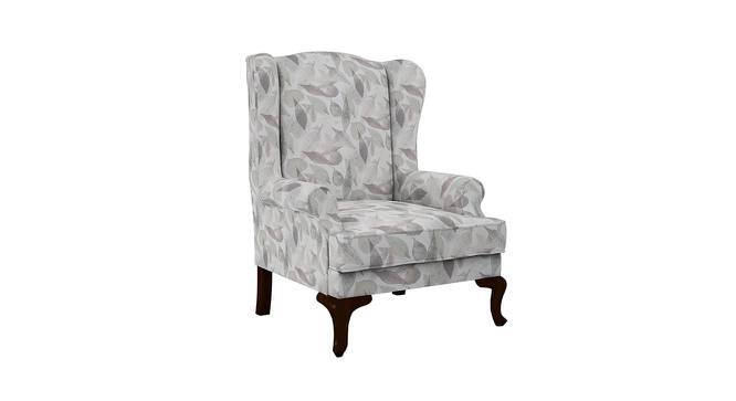 Carroll Lounge Chair (Brown & Green, Matte Finish) by Urban Ladder - Cross View Design 1 - 366688
