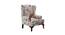 Carroll Lounge Chair (Maroon, Matte Finish) by Urban Ladder - Cross View Design 1 - 366689