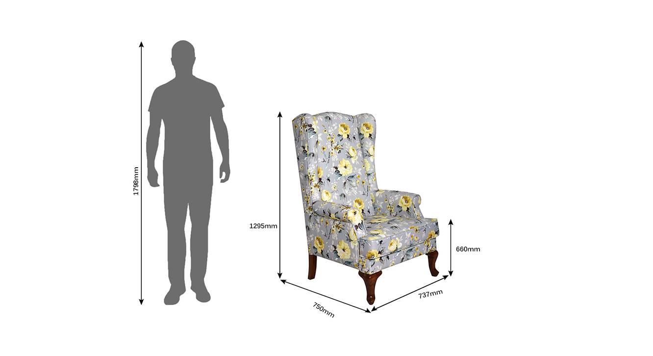Carroll lounge chair yellow grey 6