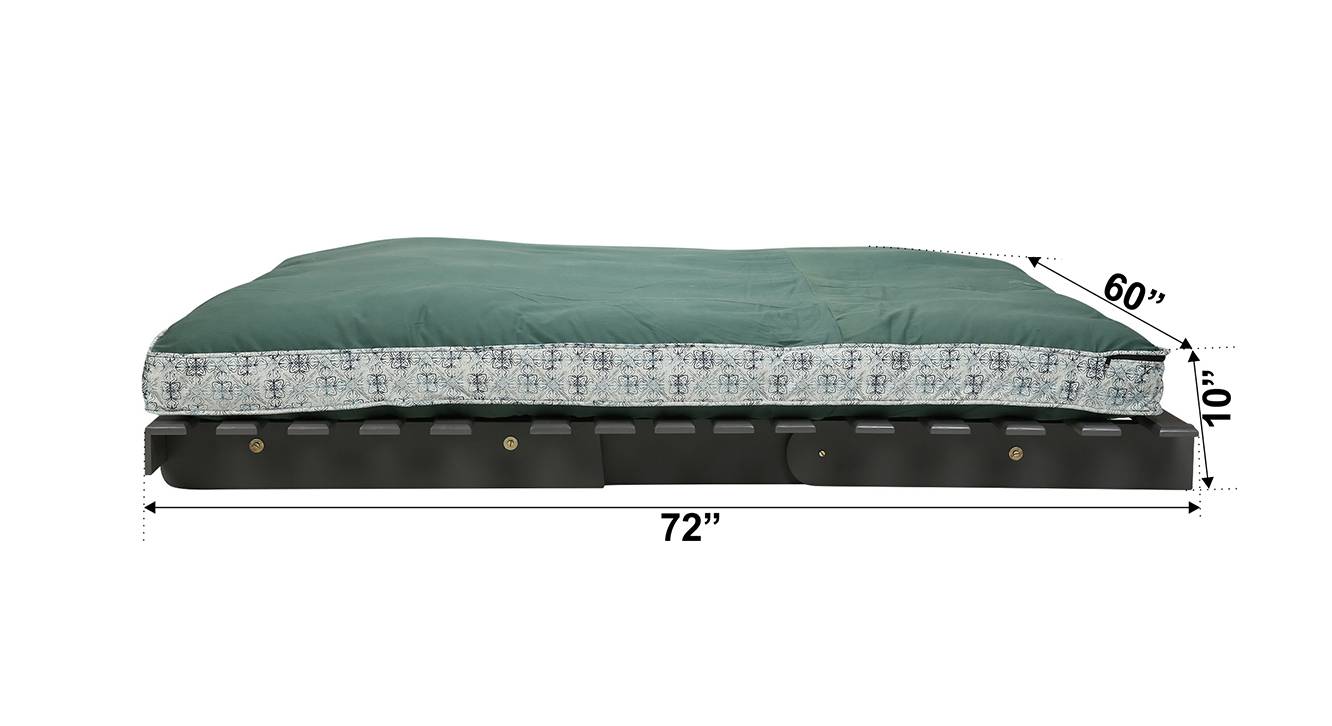 Ellis futon green grey 7