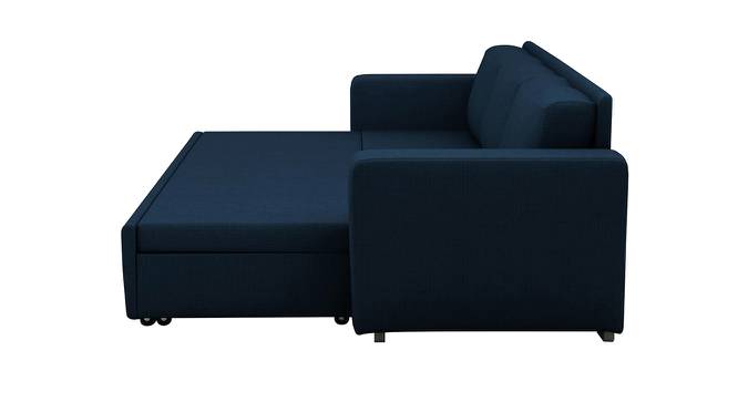 Tribeca Sofa cum Bed (Royal Blue, Royal Blue Finish) by Urban Ladder - Front View Design 1 - 366824