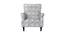 Roosevelt Lounge Chair (Matte Finish) by Urban Ladder - Front View Design 1 - 366829