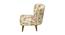 Pacific  Lounge Chair (Matte Finish, Marble Ochre) by Urban Ladder - Rear View Design 1 - 366839