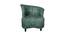 Georgetown Lounge Chair (Green, Matte Finish) by Urban Ladder - Rear View Design 1 - 366842