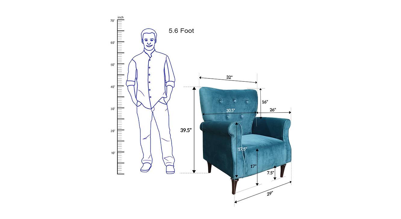Roosevelt lounge chair green 6