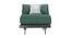 Wingate Futon (Green, Green Finish) by Urban Ladder - Front View Design 1 - 366886