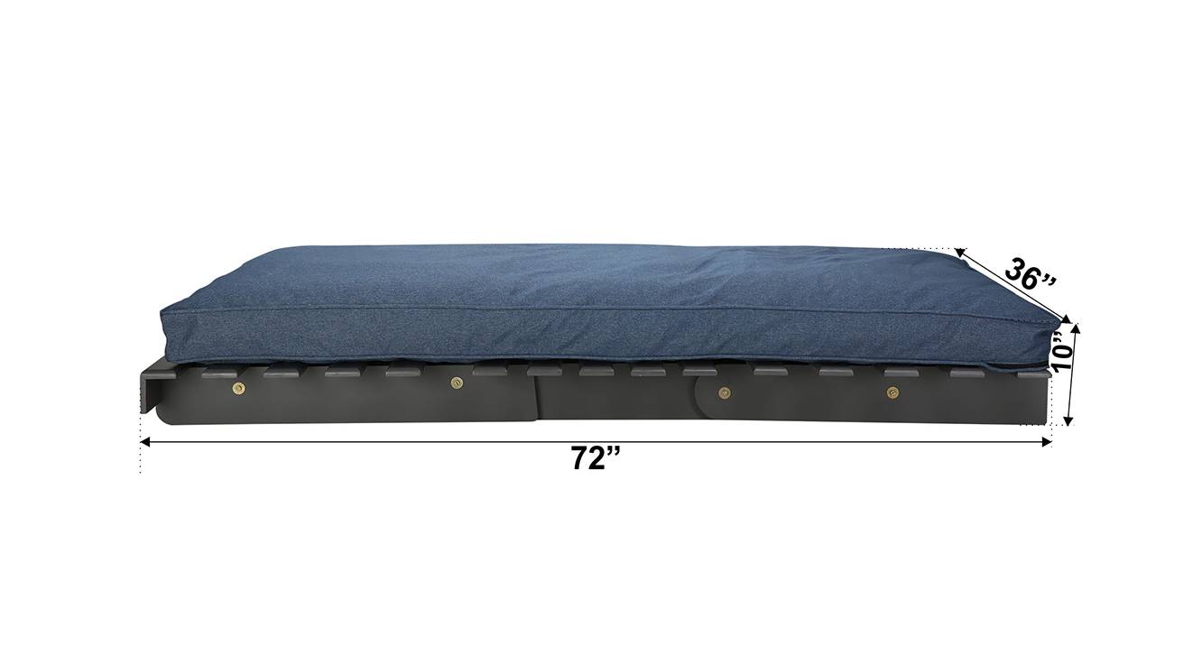 Wingate futon blue grey 7