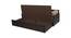 Ditmas Sofa cum Bed (Beige & Brown, Beige & Brown Finish) by Urban Ladder - Front View Design 1 - 366931