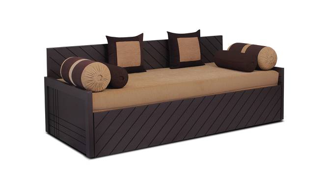 Calliope Sofa cum Bed (Wenge Finish, Brown) by Urban Ladder - Cross View Design 1 - 366952