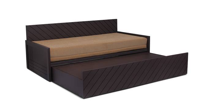 Calliope Sofa cum Bed (Wenge Finish, Brown) by Urban Ladder - Front View Design 1 - 366961