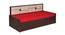 Dennis Sofa cum Bed (Wenge Finish, Red) by Urban Ladder - Cross View Design 1 - 367016