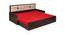 Dennis Sofa cum Bed (Wenge Finish, Red) by Urban Ladder - Image 1 Design 1 - 367066