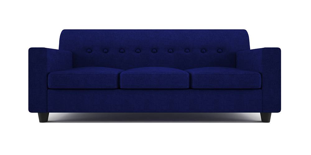 Solitaire Fabric Sofa Navy Blue Urban Ladder