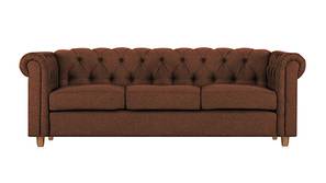 Starthford Fabric Sofa- Brown