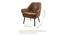 Bessie Lounge Chair (Brown, Fabric Finish) by Urban Ladder - Design 1 Dimension - 367816