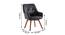 Billie Lounge Chair (Black, Fabric Finish) by Urban Ladder - Design 1 Dimension - 367817