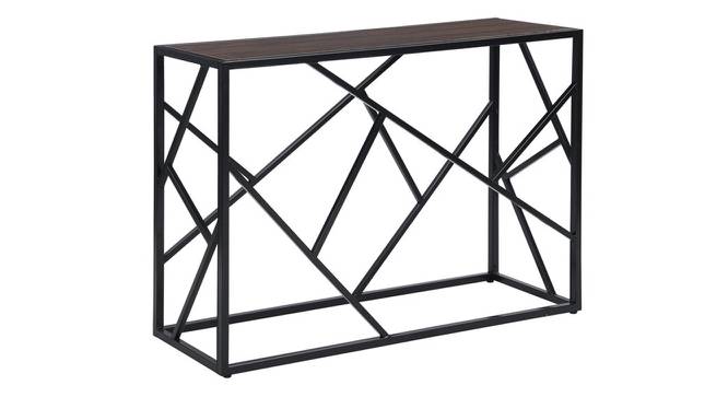 Dexter Console Table (Black, Powder Coating Finish) by Urban Ladder - Cross View Design 1 - 367894