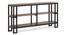 Donovan Console Table (Black, Powder Coating Finish) by Urban Ladder - Cross View Design 1 - 367895