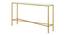 Buster Console Table (Gold, Powder Coating Finish) by Urban Ladder - Front View Design 1 - 367909